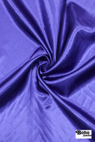 Violet Blue Satin Woven Fabric - Boho Fabrics - Special Occasion Fabric