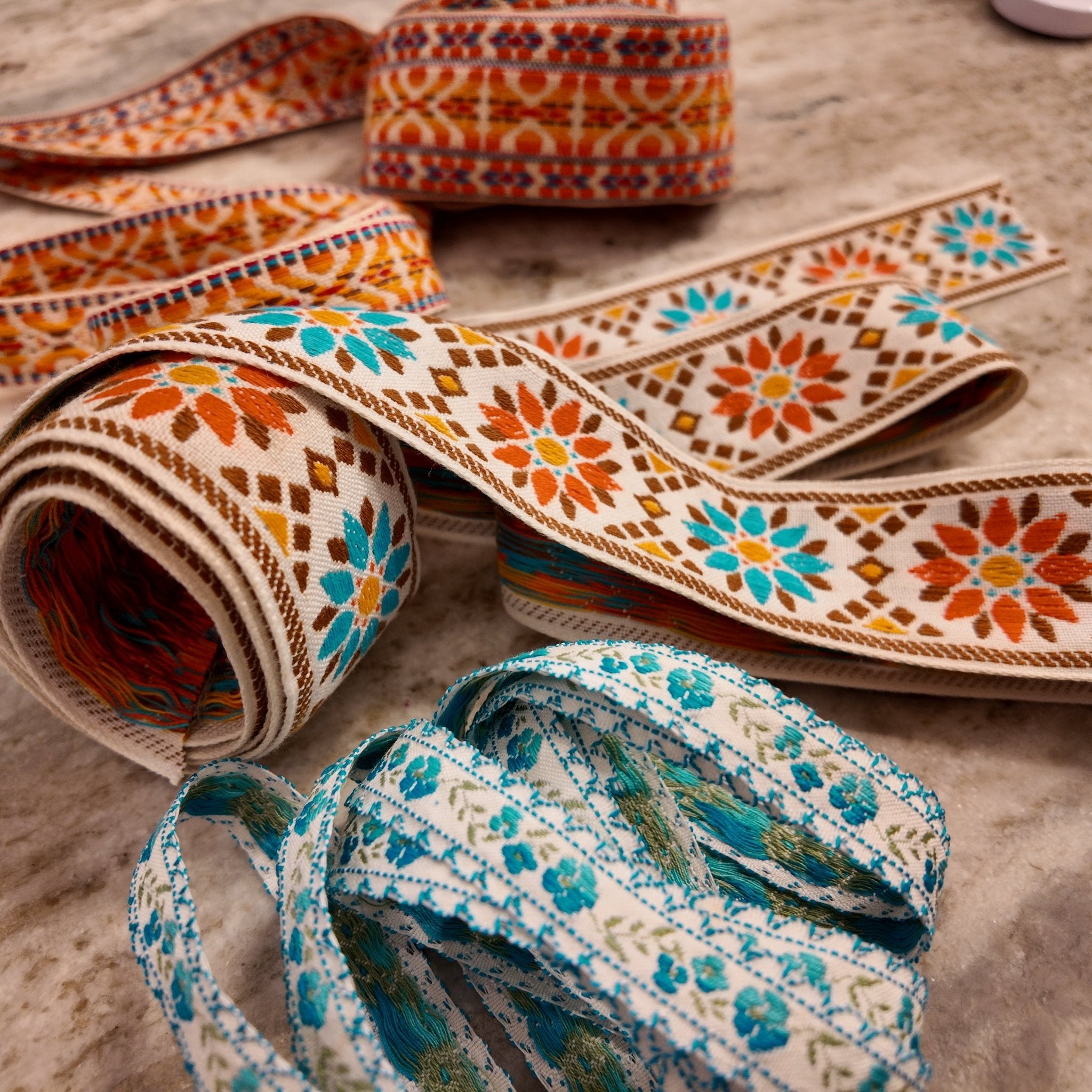 VIP, Vintage Trim Gift Set 🎁 - Boho Fabrics - Buttons & Snaps