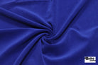 Vivid Cobalt Blue, Velveteen Woven Fabric - Boho Fabrics - Home Dec. & Upholstery Fabric