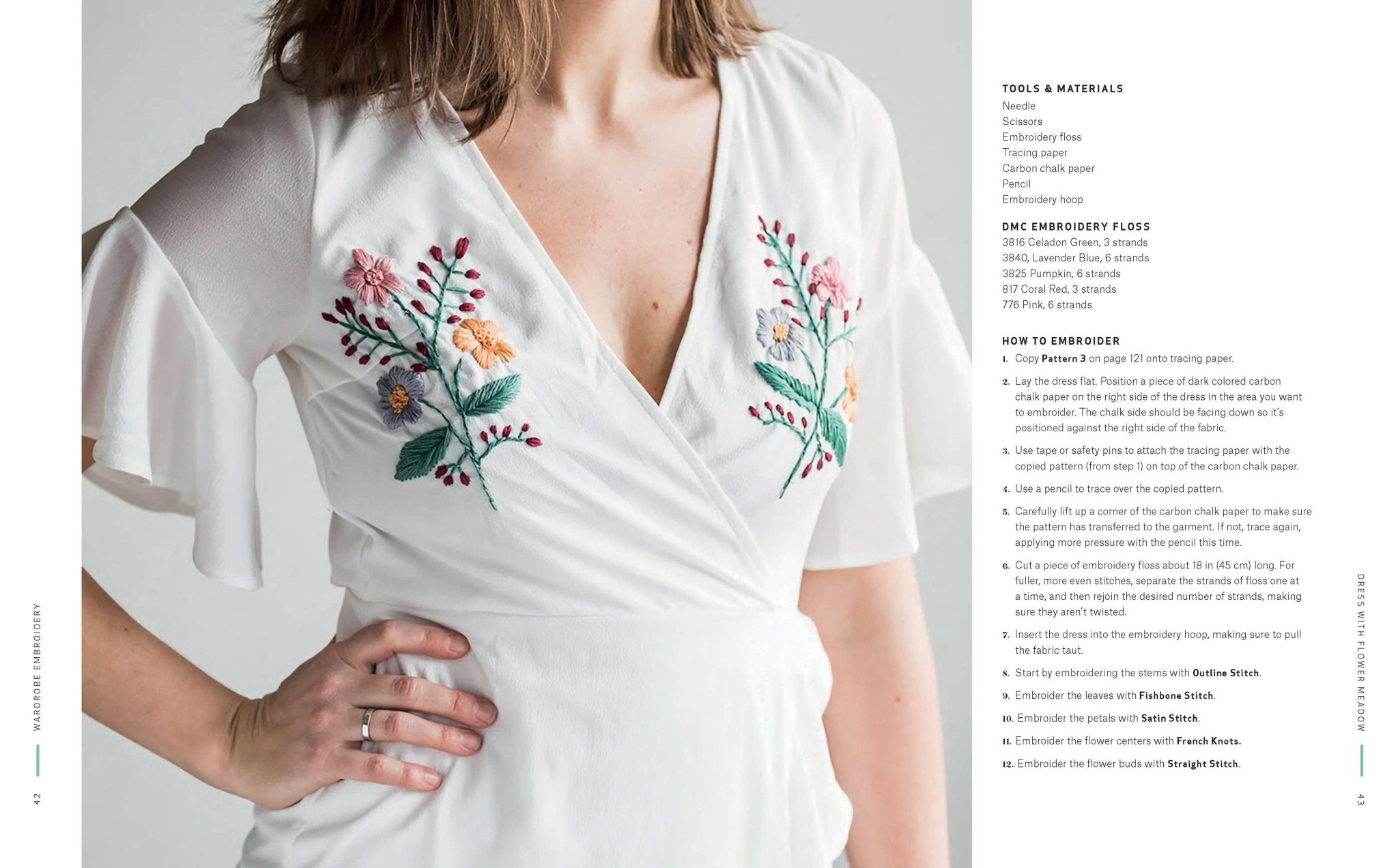 Wardrobe Embroidery, Sewing Book - Boho Fabrics - Books