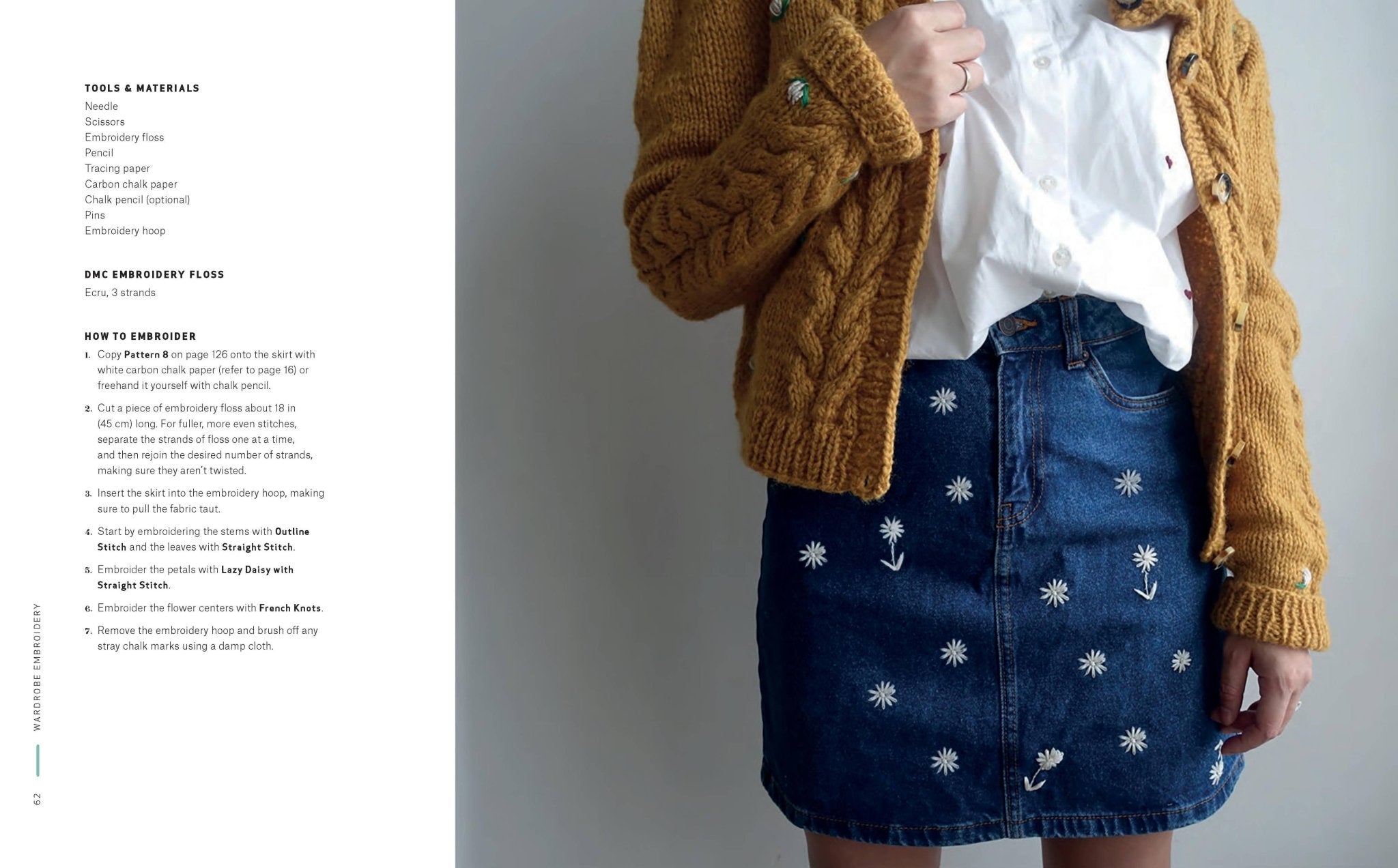 Wardrobe Embroidery, Sewing Book - Boho Fabrics - Books