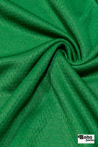 Warm Green, Flat Back Dimple, Athletic Mesh Fabric - Boho Fabrics - Athletic Knit Fabric