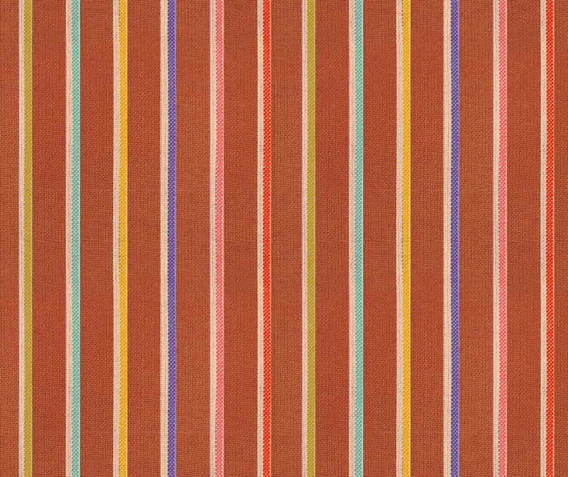 Warp Weft Ooh Lucky Maple Flat RS4127 13 Ruby Star1 - Boho Fabrics - Shirting, Woven