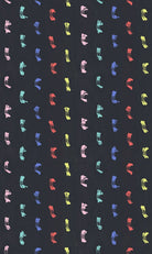 Warp Weft Ooh Lucky Soft Black RS4128 12 Ruby Star1 - Boho Fabrics - Shirting, Woven