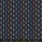 Warp Weft Ooh Lucky Soft Black RS4128 12 Ruby Star1 - Boho Fabrics - Shirting, Woven