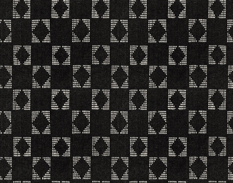 Warp Weft Ooh Lucky Soft Black RS4129 12 Ruby Star1 - Boho Fabrics - Shirting, Woven