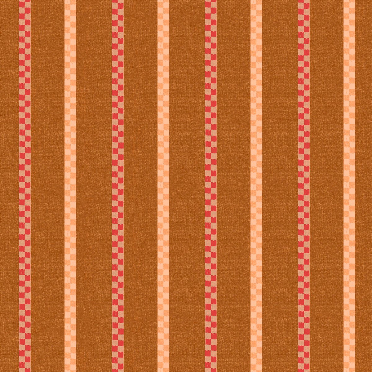 Warp Weft Wovens Earth RS4013 11 Ruby Star1 - Boho Fabrics - Shirting, Woven