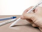 Wash Out Twisties - Water soluble Marking Pencil Blue and White - Sold by the piece - Boho Fabrics - Fabric Marking Supplies