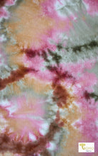 Watermelon Nebula, Brushed Waffle Knit Print - Boho Fabrics