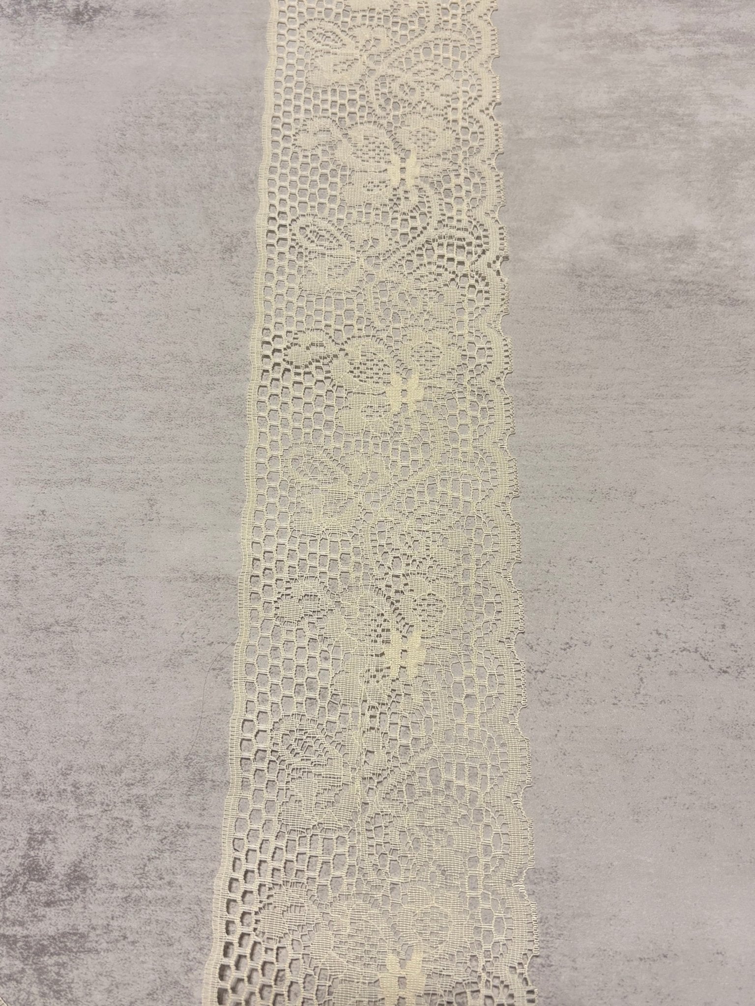 Whisper Cream Vintage Lace Trim, 4” Sold by the Yard (Trim - 092) - Boho Fabrics - Trims