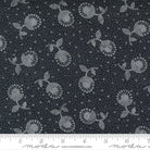 Whispers Metallic Black Silver 33550 15MS Moda 1 - Boho Fabrics - Quilting Cotton, Woven
