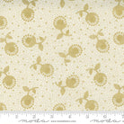 Whispers Metallic Cream Gold 33550 13MG Moda 1 - Boho Fabrics - Quilting Cotton, Woven