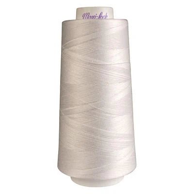 White – 3,000 yd Maxi - Lock Polyester Serger Thread - Boho Fabrics - Thread