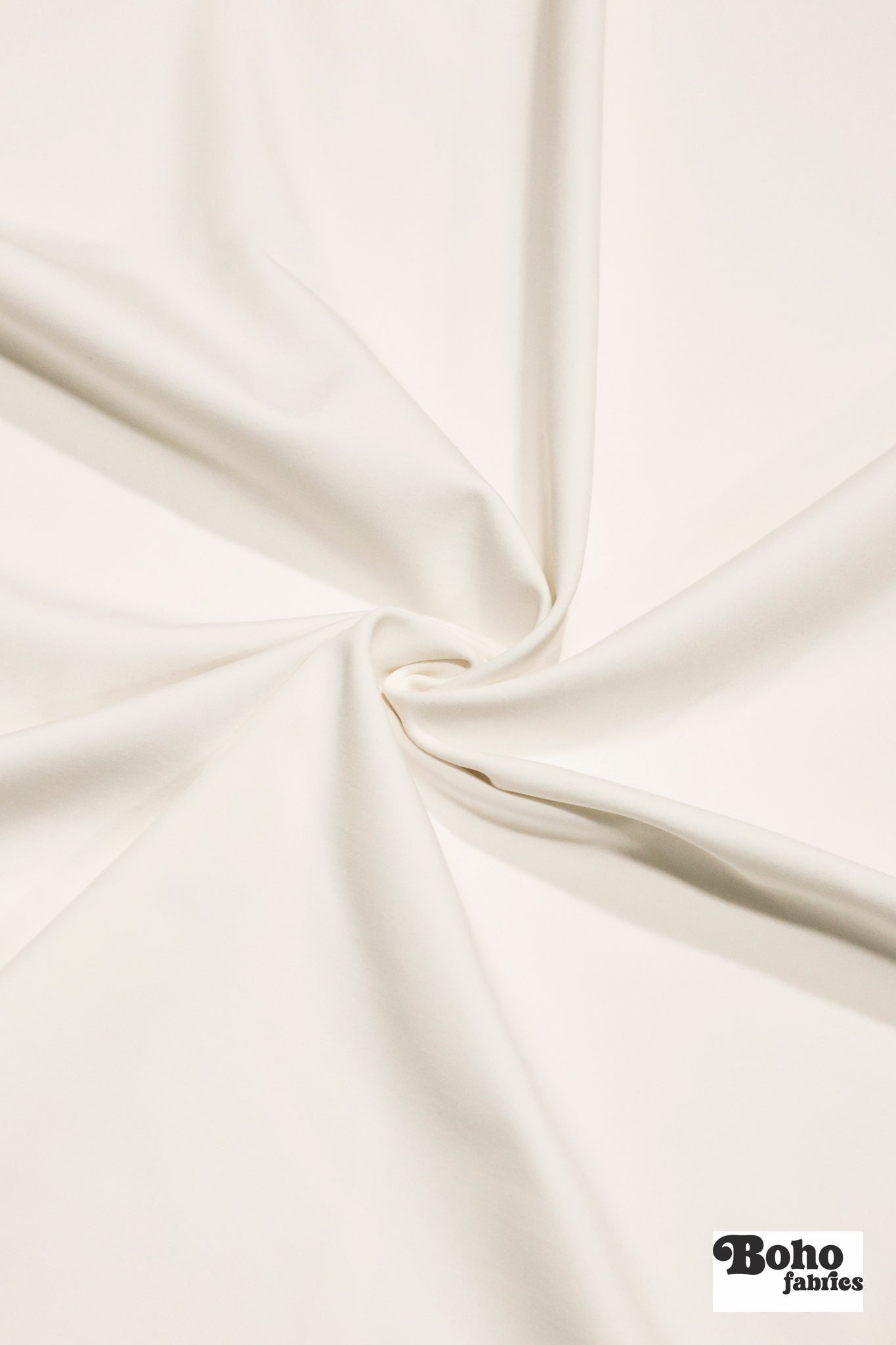 White, Athletic Knit Fabric - Boho Fabrics - Athletic Knit Fabric