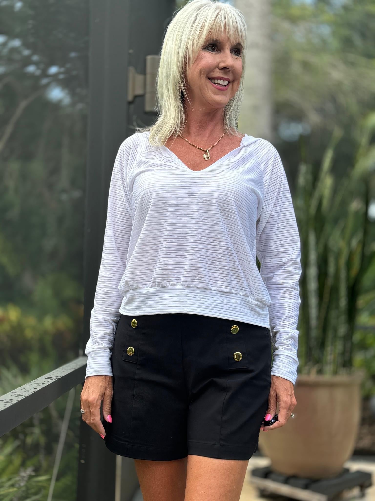 White, Burnout Waves. Jersey Knit. JER - S - 213 - WHT - Boho Fabrics - Jersey Solid, Knit Fabric