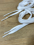 White Drawstring, Flat Cord. 52" Long - Sold Per Package of 2 - Boho Fabrics - Misc. Sewing Notions