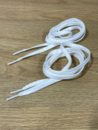 White Drawstring, Flat Cord. 52" Long - Sold Per Package of 2 - Boho Fabrics - Misc. Sewing Notions