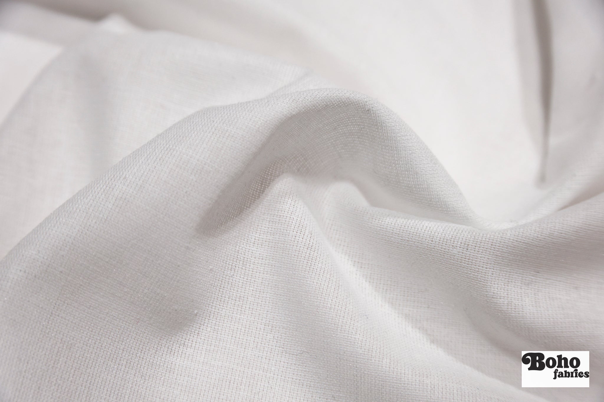 White Light Woven Fusible Interfacing, 48 inch wide, Sold by the Yard. - Boho Fabrics - Interfacing