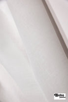 White Light Woven Fusible Interfacing, 48 inch wide, Sold by the Yard. - Boho Fabrics - Interfacing