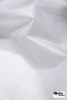 White Non-Woven Fusible Interfacing, 60 inch wide, Sold by the Yard. - Boho Fabrics - Interfacing