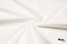 White, Nylon Stretch Lining Knit Fabric - Boho Fabrics - Lining