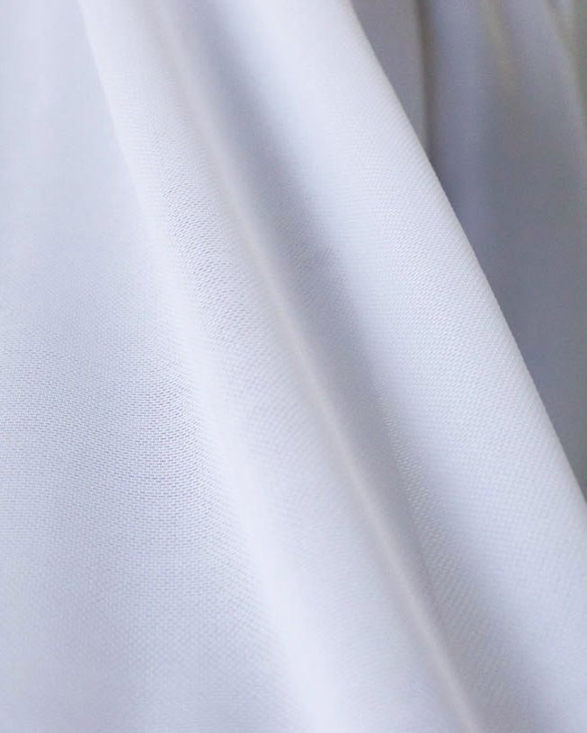 White Power Net, Compression Mesh Knit - Boho Fabrics - Stretch Mesh