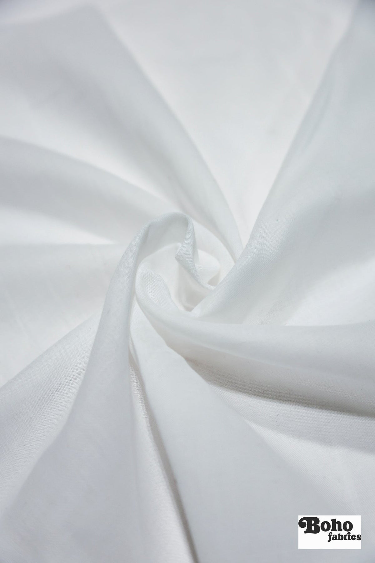 White, Sheer Lawn Woven Fabric - Boho Fabrics - Lawn/Poplin, Woven
