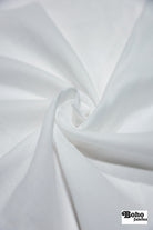 White, Sheer Lawn Woven Fabric - Boho Fabrics - Lawn/Poplin, Woven