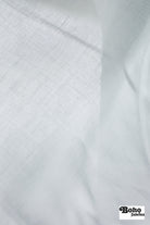 White, Sheer Lawn Woven Fabric - Boho Fabrics - Lawn/Poplin, Woven