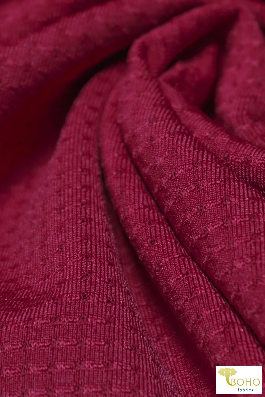 Wine Laser Cut Athletic Mesh. ATHSM-102-WINE - Boho Fabrics