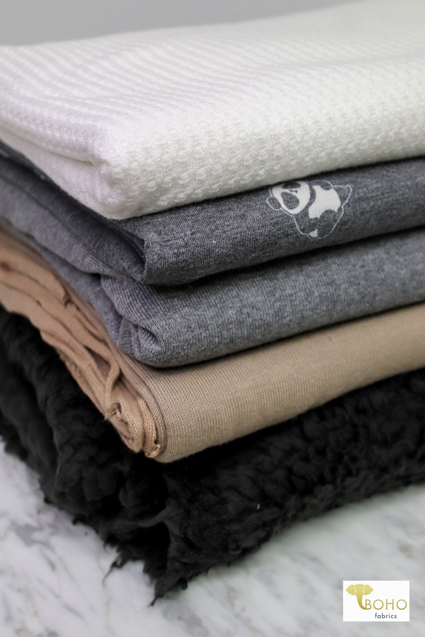 "Winter Wolf" Sweater/FT Knit Palette Bundle. - Boho Fabrics