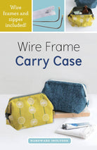 Wire Frame Carry Case, Sewing Pattern with Hardware - Boho Fabrics - Sewing Patterns