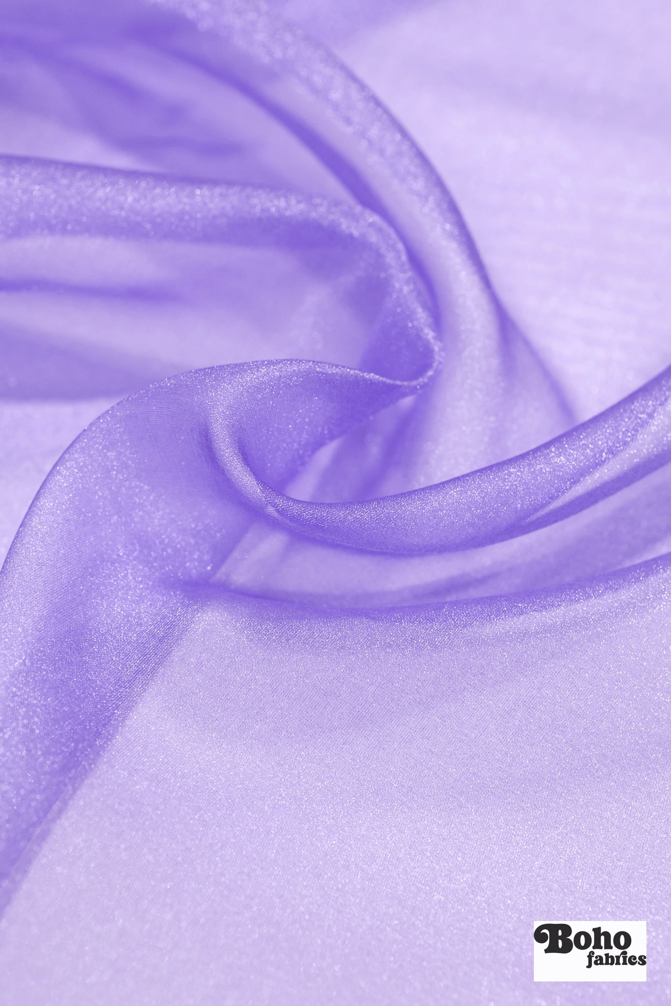 Wisteria, Organza Shimmer, 44" Woven Fabric - Boho Fabrics - Organza, Woven Fabric