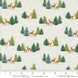 Woodland Winter Snowy White by Moda - 100% Cotton Fabric - 56095 11 - Boho Fabrics - Quilting Cotton, Woven