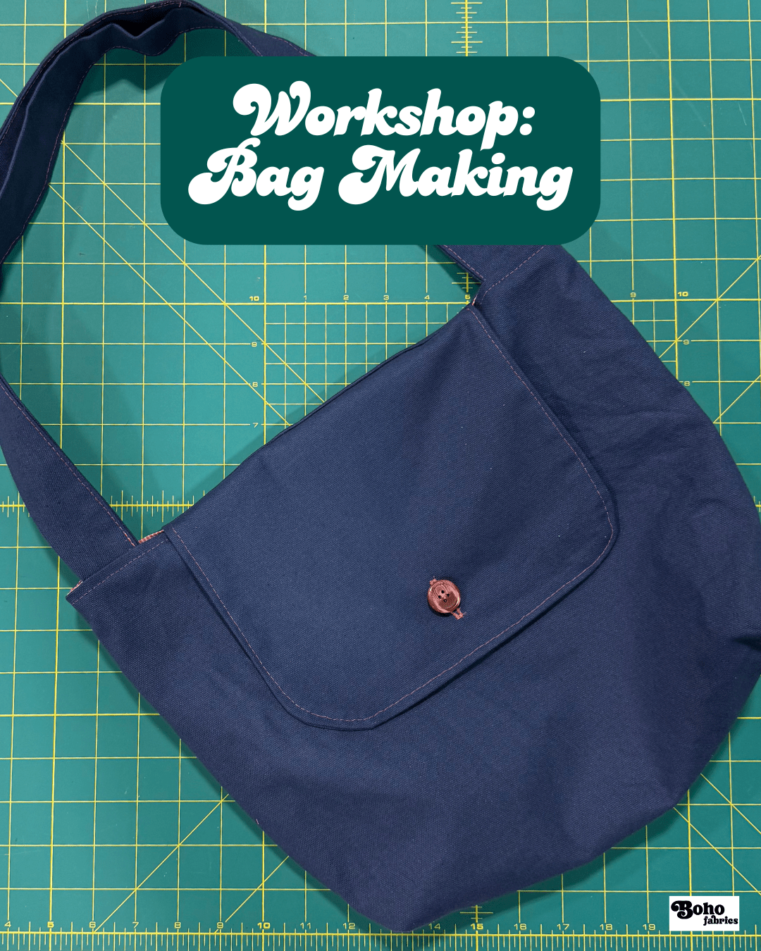 Workshop: Bag Making - Boho Fabrics - Class