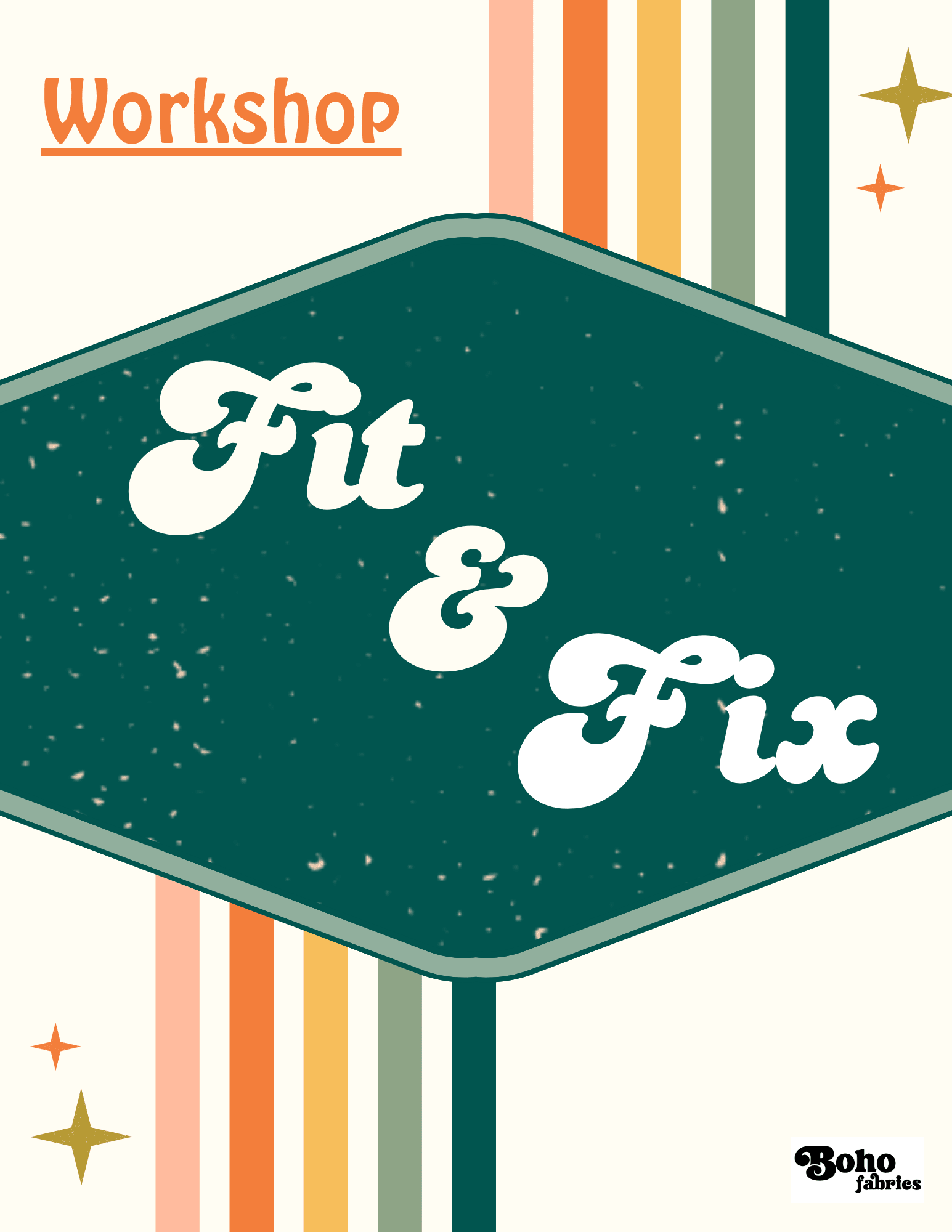Workshop: Fit & Fix, with Stephanie Parks - Boho Fabrics - Class