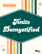 Workshop: Knits Demystified - Boho Fabrics - Class