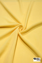 Yellow, Bubble Crepe Woven Fabric - Boho Fabrics - Crepe, Woven