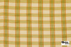 Yellow, Tan & Black Plaid Cotton Woven Fabric - Boho Fabrics - Shirting, Woven