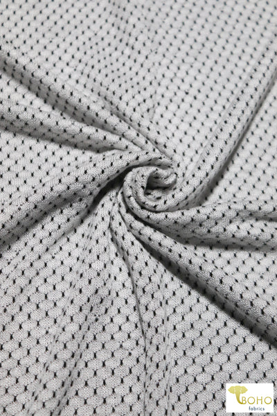 LAST CUTS! White Diamonds, Intricate Sweater Knit. SWTR-212