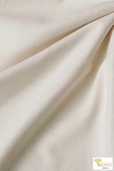 Last Cuts! Almond Cream, Brushed Athletic Knit. ATH-133.