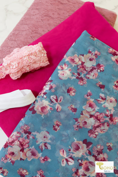 02/08/2023 Fabric Happy Hour! Sakura Blue Florals, Lingerie Bundle!