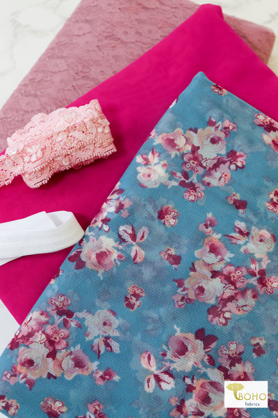 02/08/2023 Fabric Happy Hour! Sakura Blue Florals, Lingerie Bundle!