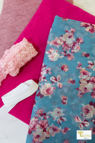 02/08/2023 Fabric Happy Hour! Sakura Blue Florals, Lingerie Bundle!