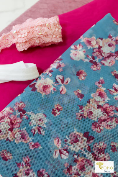 02/08/2023 Fabric Happy Hour! Sakura Blue Florals, Lingerie Bundle!