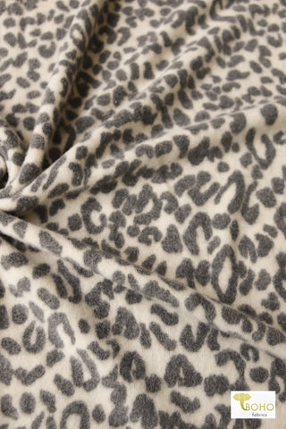 Last Cuts! Soft Cheetah, Brushed Sweater Knit