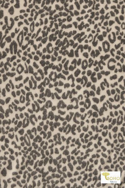 Last Cuts! Soft Cheetah, Brushed Sweater Knit
