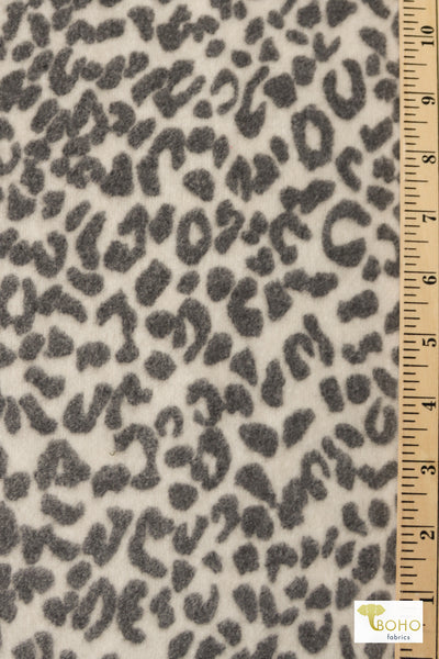 Last Cuts! Soft Cheetah, Brushed Sweater Knit