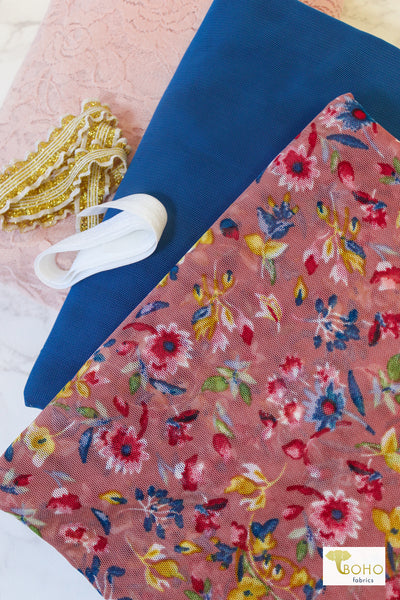 02/10/2023 Fabric Happy Hour! Colorful Mauve Florals, Lingerie Bundle!