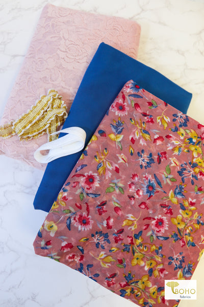 02/10/2023 Fabric Happy Hour! Colorful Mauve Florals, Lingerie Bundle!